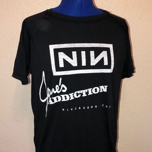 Nine Inch Nails/Janes Addiction Concert T-shirt.